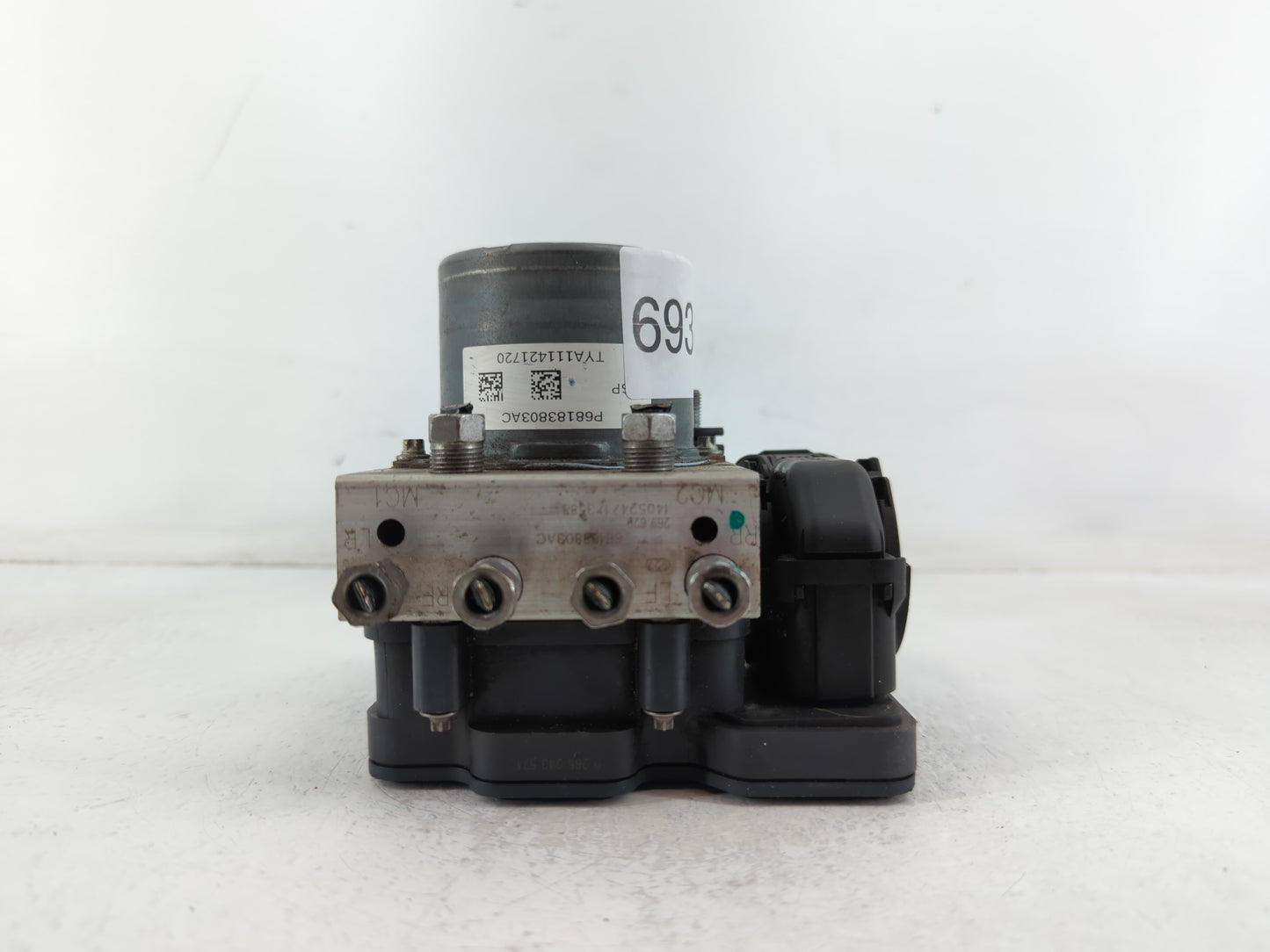 2016 Dodge Caravan ABS Pump Control Module Replacement P/N:68183803AC Fits Fits 2015 2017 2018 2019 2020 OEM Used Auto Parts - Oemusedautoparts1.com