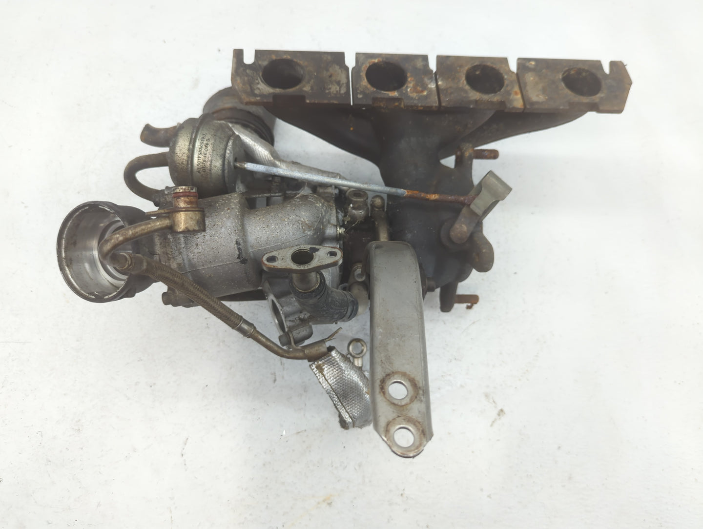 2012 Volkswagen Beetle Turbocharger Exhaust Manifold With Turbo Charger - Oemusedautoparts1.com