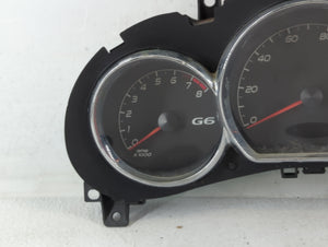 2008-2009 Pontiac G6 Instrument Cluster Speedometer Gauges P/N:15925798 Fits Fits 2008 2009 OEM Used Auto Parts