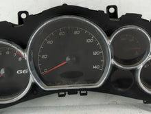 2008-2009 Pontiac G6 Instrument Cluster Speedometer Gauges P/N:15925798 Fits Fits 2008 2009 OEM Used Auto Parts