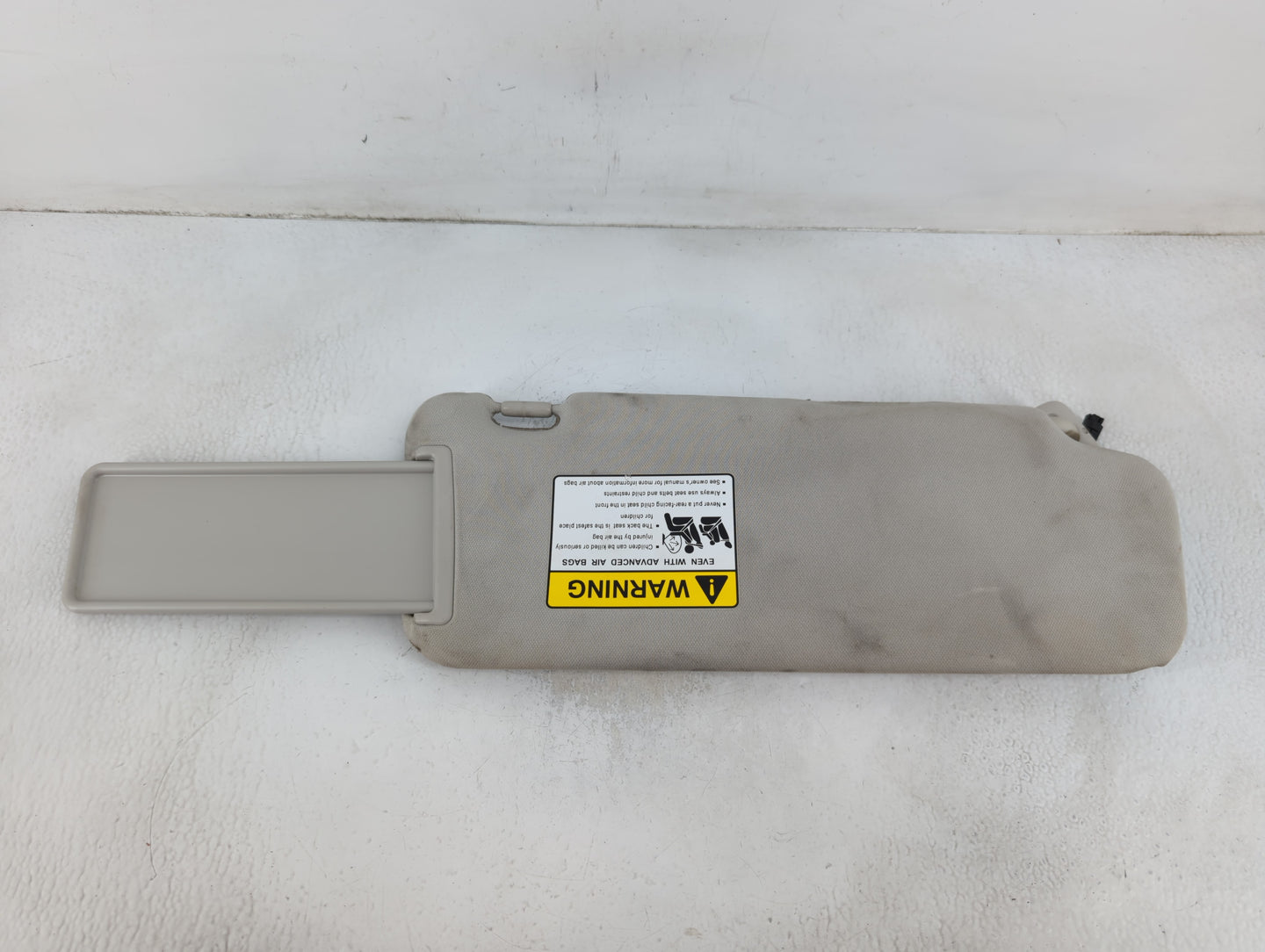 2010-2015 Mazda Cx-9 Sun Visor Shade Replacement Driver Left Mirror Fits Fits 2010 2011 2012 2013 2014 2015 OEM Used Auto Parts - Oemusedautoparts1.com