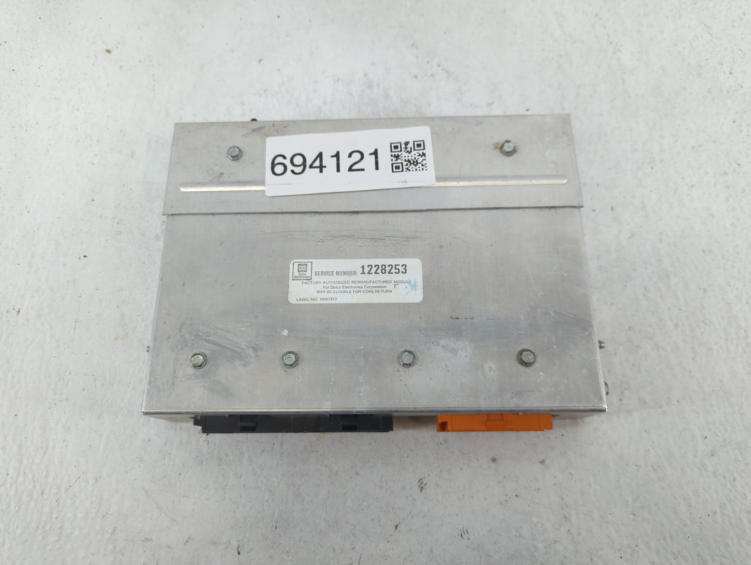 1989 Buick Reatta PCM Engine Control Computer ECU ECM PCU OEM P/N:1228253 Fits OEM Used Auto Parts