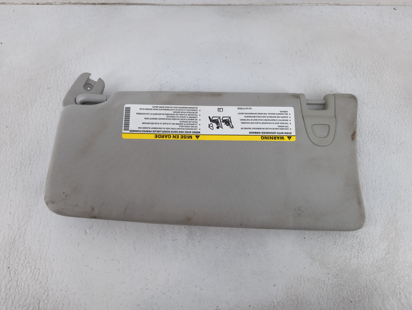 2021 Jeep Compass Sun Visor Shade Replacement Passenger Right Mirror Fits OEM Used Auto Parts - Oemusedautoparts1.com