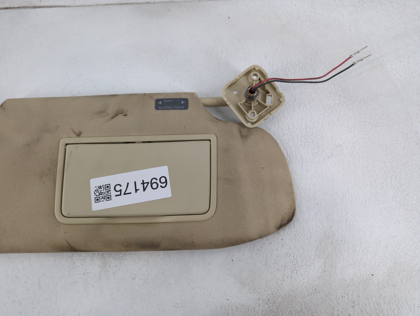 2013 Lincoln Mkz Sun Visor Shade Replacement Passenger Right Mirror Fits Fits 2010 2011 2012 2014 2015 2016 2017 2018 2019 OEM Used Auto Parts - Oemusedautoparts1.com