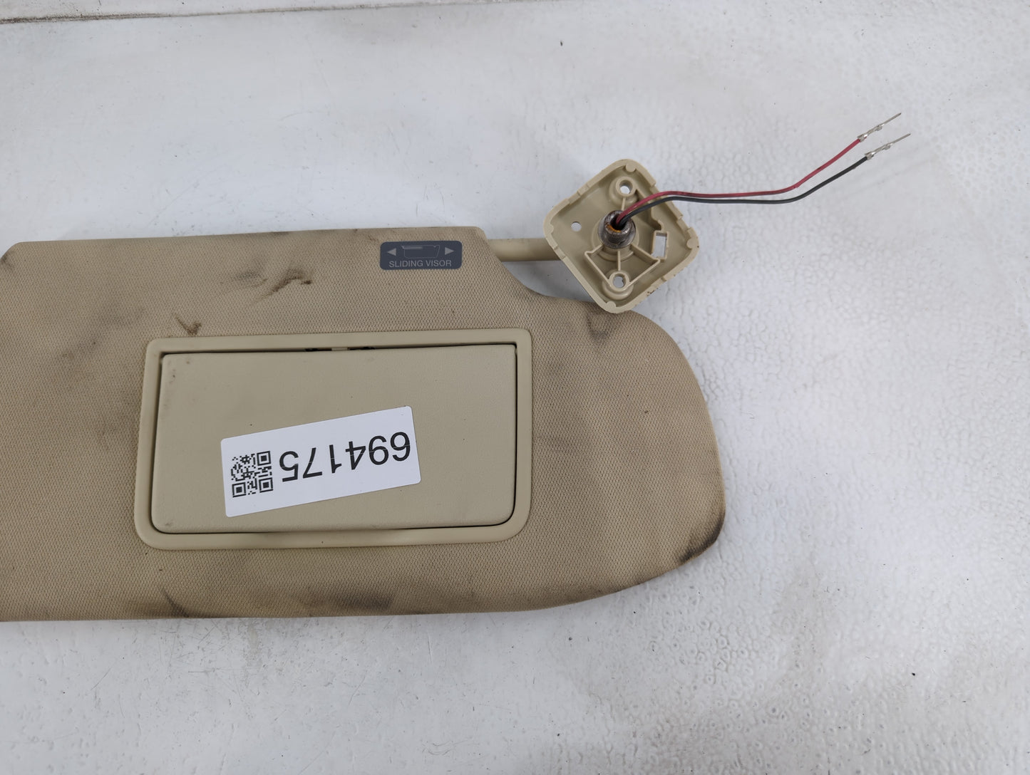2013 Lincoln Mkz Sun Visor Shade Replacement Passenger Right Mirror Fits Fits 2010 2011 2012 2014 2015 2016 2017 2018 2019 OEM Used Auto Parts - Oemusedautoparts1.com