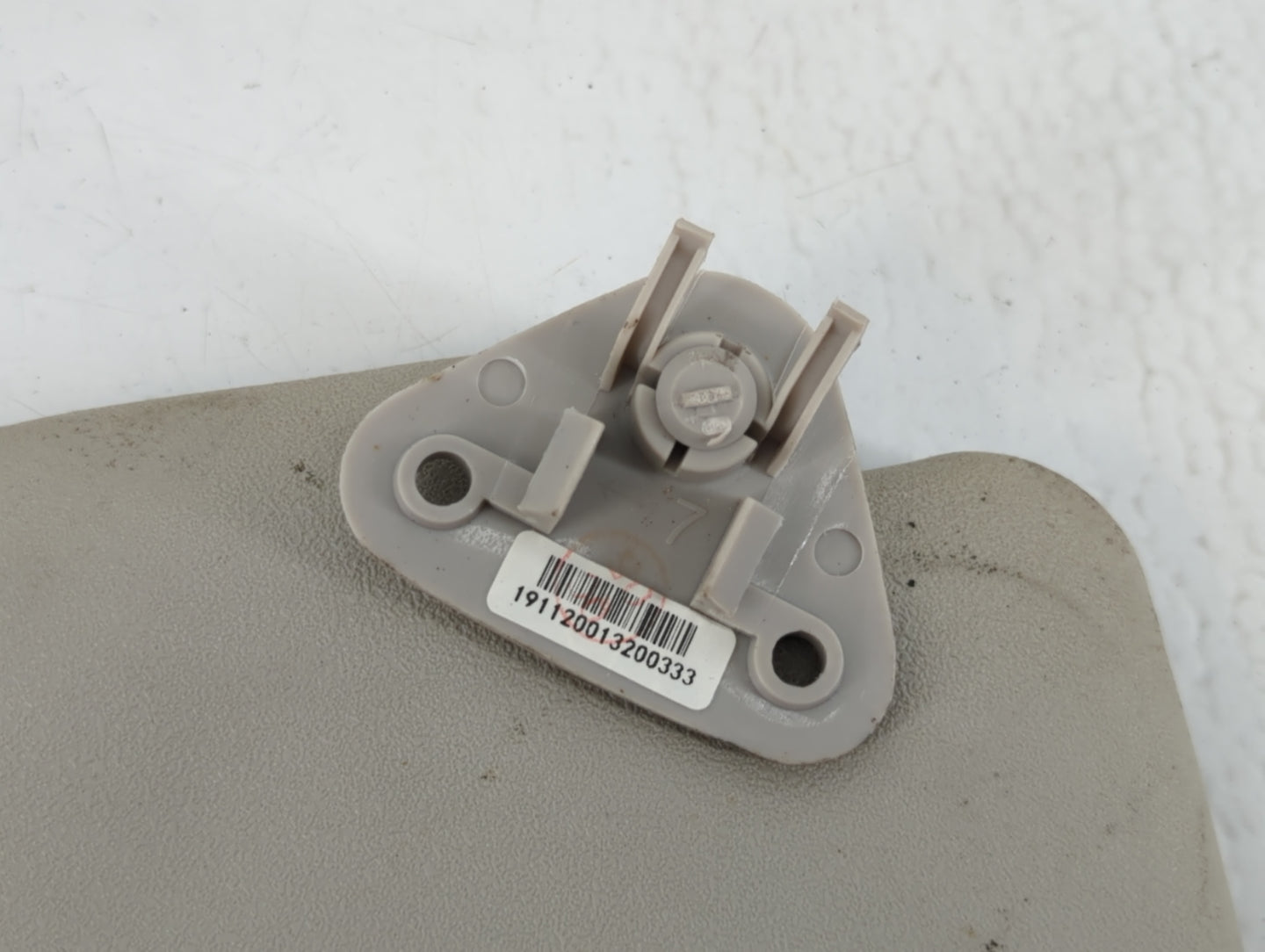 2014 Mitsubishi Mirage Sun Visor Shade Replacement Driver Left Mirror Fits OEM Used Auto Parts - Oemusedautoparts1.com