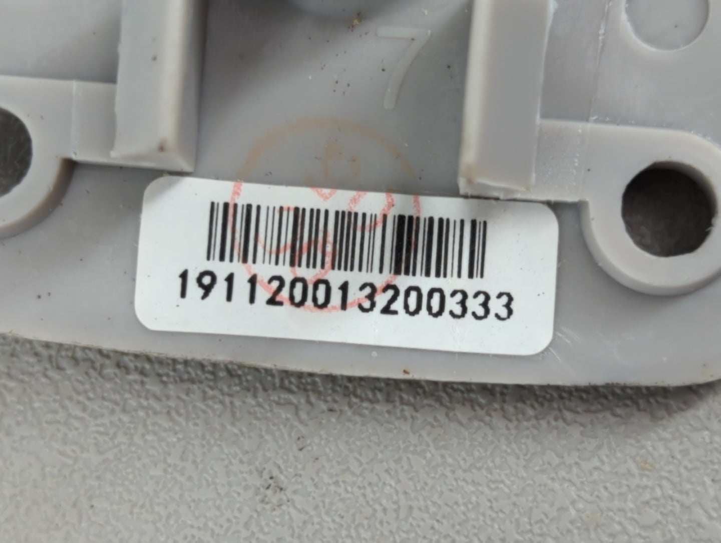 2014 Mitsubishi Mirage Sun Visor Shade Replacement Driver Left Mirror Fits OEM Used Auto Parts - Oemusedautoparts1.com