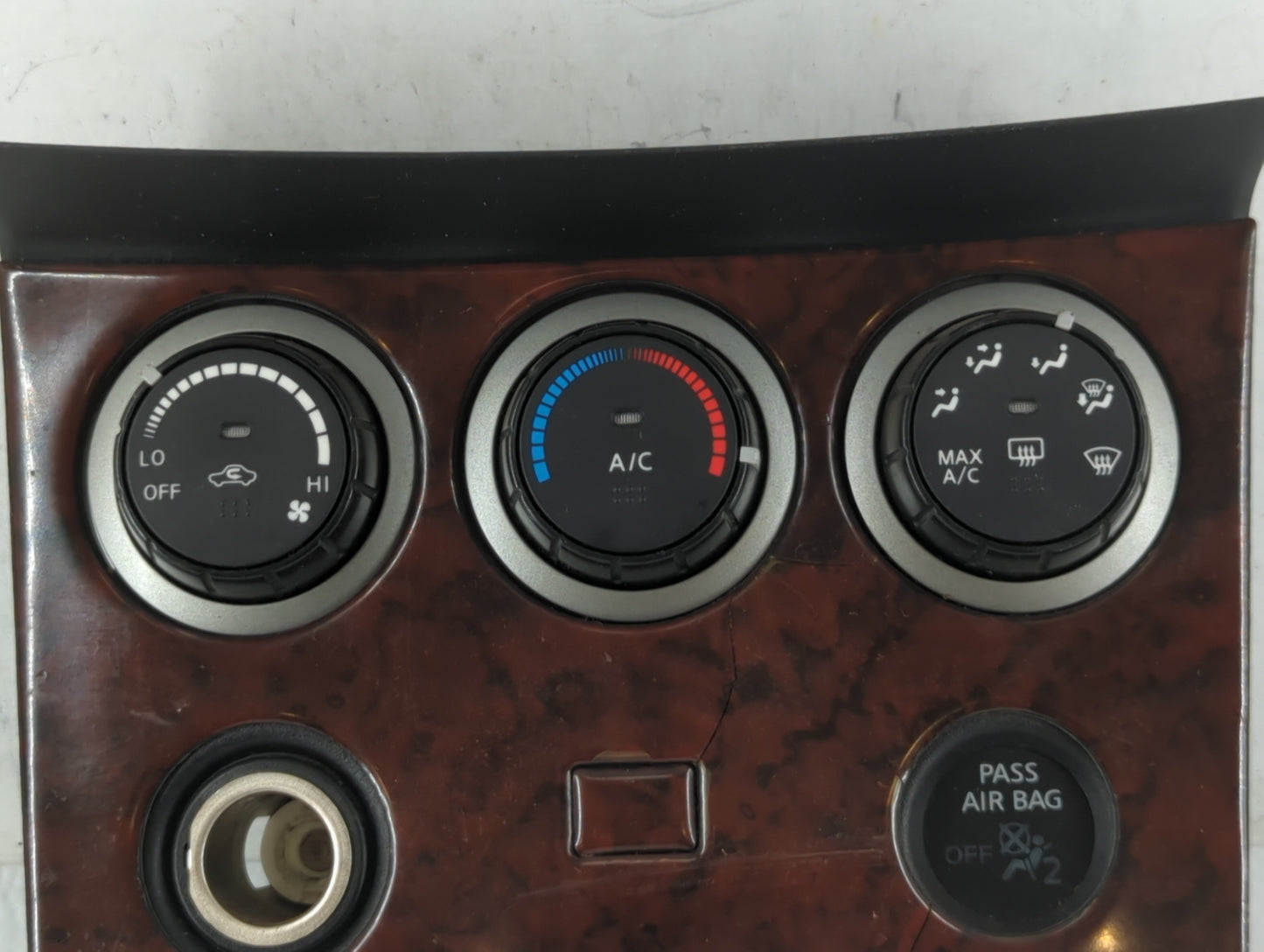 2011-2015 Nissan Rogue Climate Control Module Temperature AC/Heater Replacement P/N:27500 1VL0C Fits Fits 2011 2012 2013 2014 2015 OEM Used Auto Parts - Oemusedautoparts1.com
