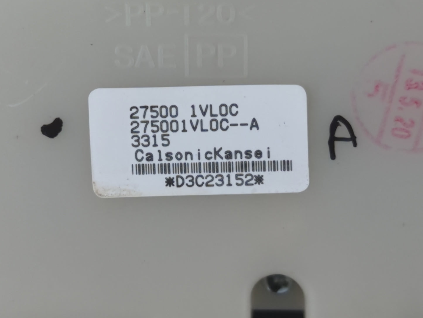 2011-2015 Nissan Rogue Climate Control Module Temperature AC/Heater Replacement P/N:27500 1VL0C Fits Fits 2011 2012 2013 2014 2015 OEM Used Auto Parts - Oemusedautoparts1.com