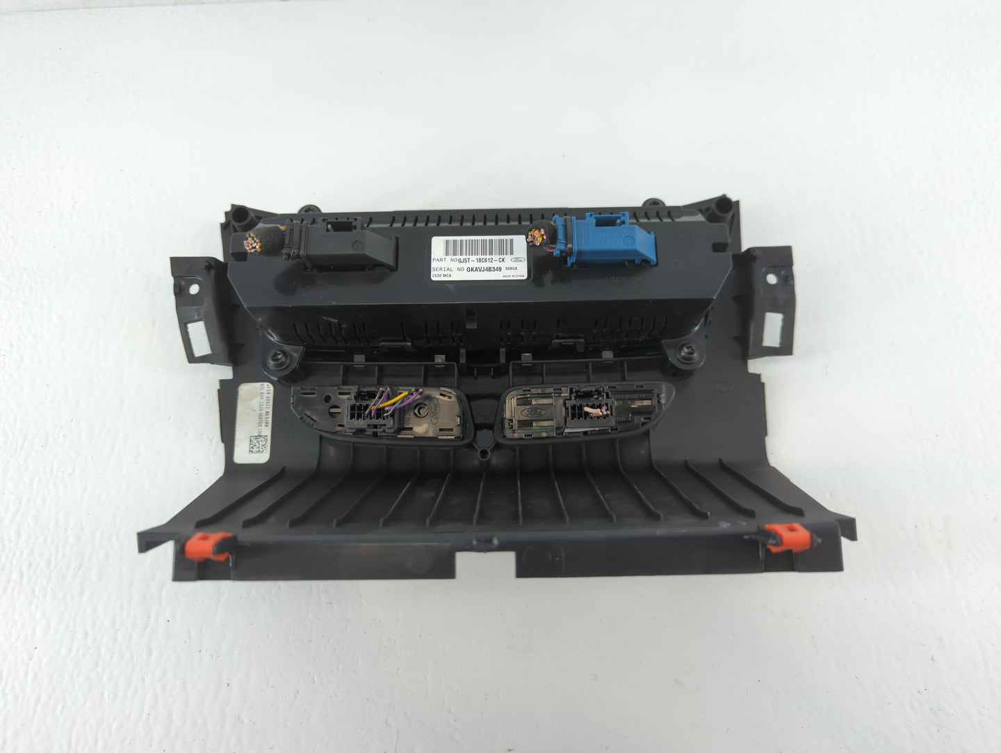 2018-2019 Ford Escape Climate Control Module Temperature AC/Heater Replacement P/N:GJ5T-18C612-CK Fits Fits 2018 2019 OEM Used Auto Parts - Oemusedautoparts1.com