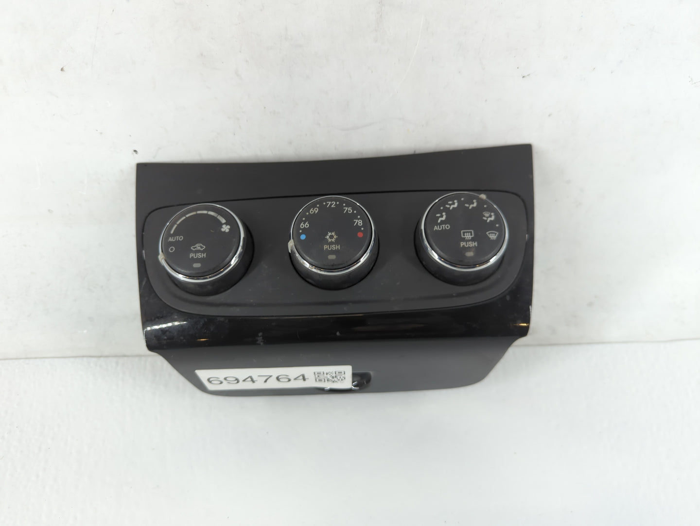 2011-2014 Chrysler 200 Climate Control Module Temperature AC/Heater Replacement P/N:P55111888AI Fits OEM Used Auto Parts - Oemusedautoparts1.com