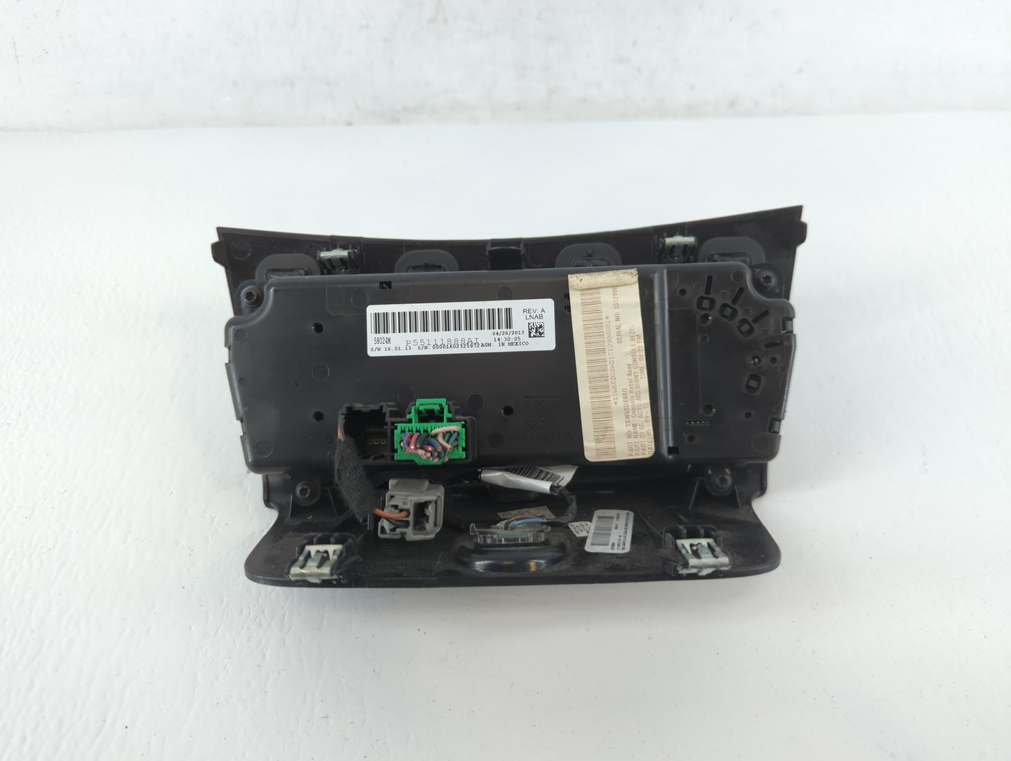 2011-2014 Chrysler 200 Climate Control Module Temperature AC/Heater Replacement P/N:P55111888AI Fits OEM Used Auto Parts - Oemusedautoparts1.com