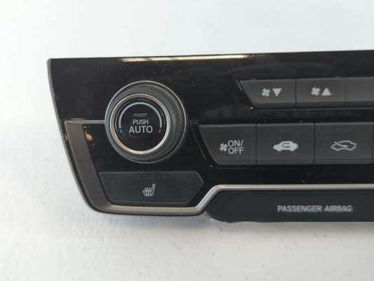 2017-2022 Honda Cr-V Climate Control Module Temperature AC/Heater Replacement P/N:07818013619 NH900L Fits OEM Used Auto Parts