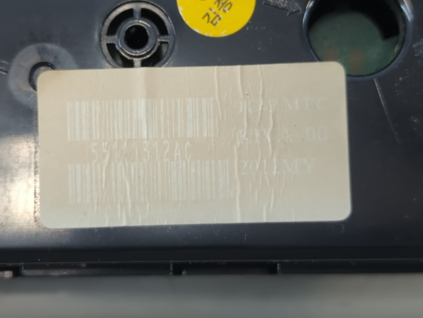 2016 Dodge Caravan Climate Control Module Temperature AC/Heater Replacement P/N:55111312AC Fits OEM Used Auto Parts - Oemusedautoparts1.com