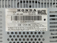 2006-2011 Honda Civic Radio AM FM Cd Player Receiver Replacement P/N:39100-SVA-A000 Fits Fits 2006 2007 2008 2009 2010 2011 OEM Used Auto Parts - Oemusedautoparts1.com