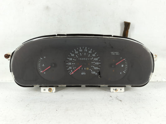 1998-2001 Kia Sephia Instrument Cluster Speedometer Gauges P/N:7881-5620 Fits Fits 1998 1999 2000 2001 OEM Used Auto Parts - Oemusedautoparts1.com