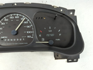 1998 Chevrolet Venture Instrument Cluster Speedometer Gauges P/N:16230422 MY98 U-VAN Fits OEM Used Auto Parts