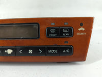 2000-2001 Lexus Es300 Climate Control Module Temperature AC/Heater Replacement P/N:55900-33430 Fits Fits 2000 2001 OEM Used Auto Parts - Oemusedautoparts1.com