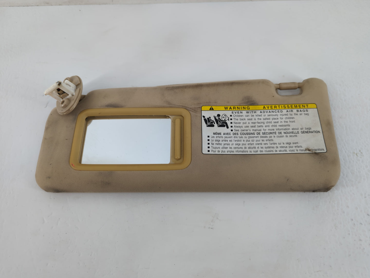 2007-2009 Lexus Is250 Sun Visor Shade Replacement Driver Left Mirror Fits Fits 2007 2008 2009 OEM Used Auto Parts - Oemusedautoparts1.com