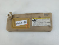 2007-2009 Lexus Is250 Sun Visor Shade Replacement Driver Left Mirror Fits Fits 2007 2008 2009 OEM Used Auto Parts - Oemusedautoparts1.com