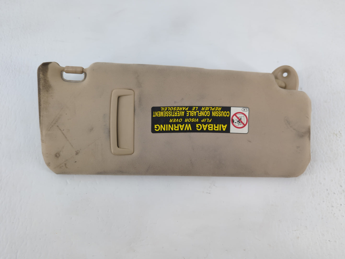 2007-2009 Lexus Is250 Sun Visor Shade Replacement Driver Left Mirror Fits Fits 2007 2008 2009 OEM Used Auto Parts - Oemusedautoparts1.com