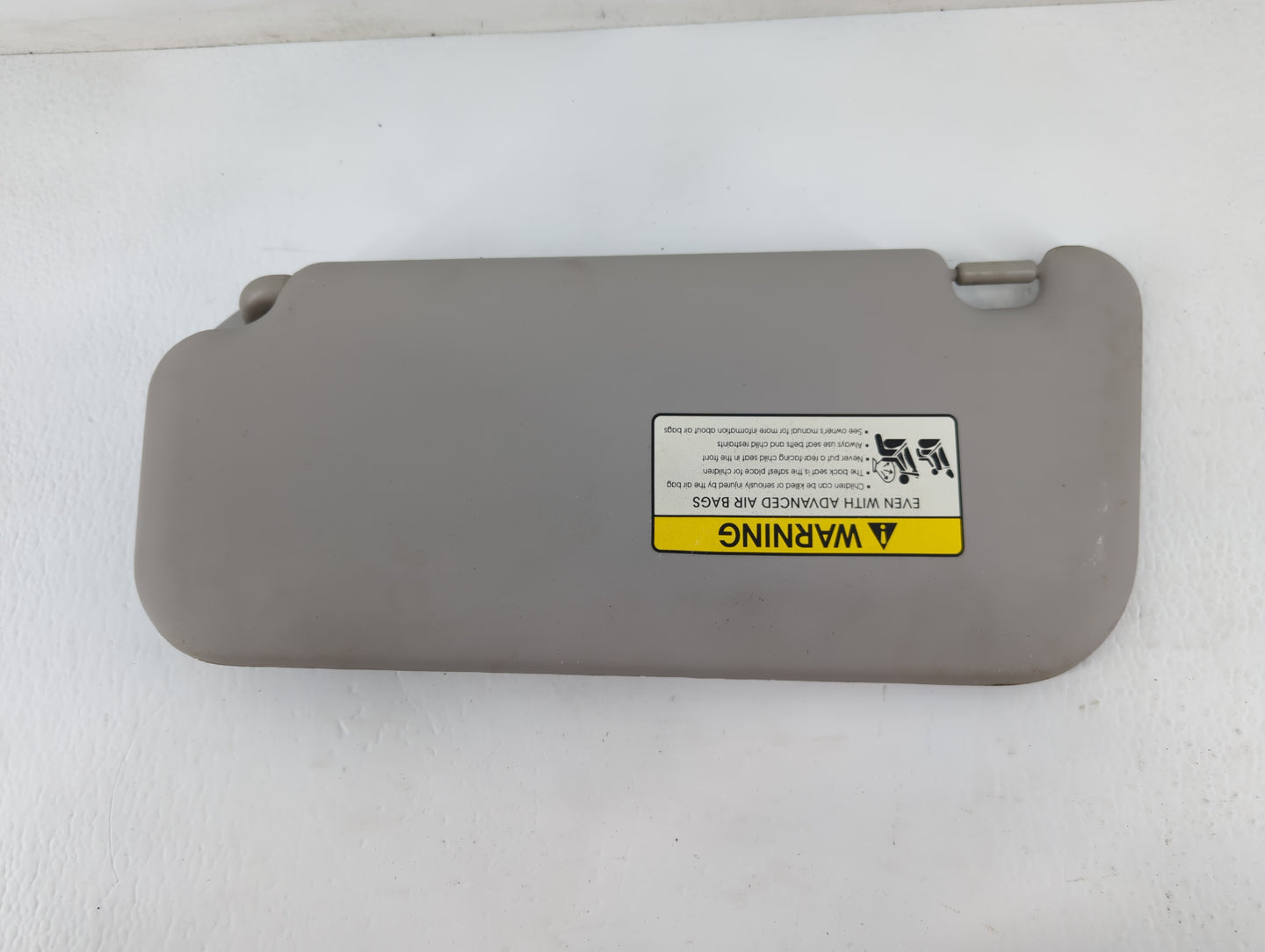 2010-2013 Kia Soul Sun Visor Shade Replacement Passenger Right Mirror Fits Fits 2010 2011 2012 2013 OEM Used Auto Parts - Oemusedautoparts1.com