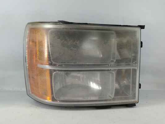 2007-2013 Gmc Sierra 1500 Driver Left Oem Head Light Headlight Lamp - Oemusedautoparts1.com
