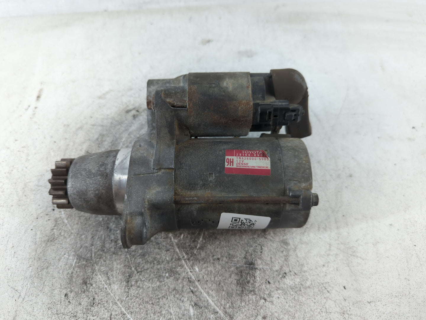 2010-2011 Toyota Camry Car Starter Motor Solenoid OEM P/N:TN428000-5983 28100-0V01 Fits OEM Used Auto Parts - Oemusedautoparts1.com