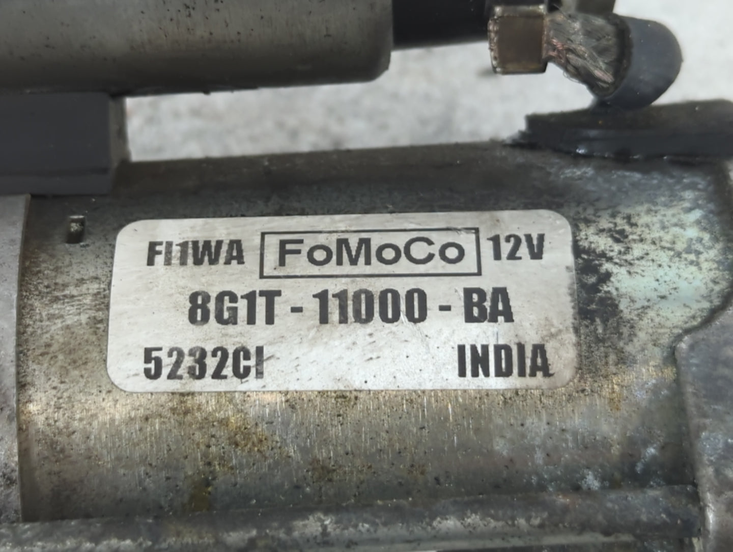 2011-2019 Ford Explorer Car Starter Motor Solenoid OEM P/N:5232CI 8G1T-11000-BA Fits OEM Used Auto Parts - Oemusedautoparts1.com