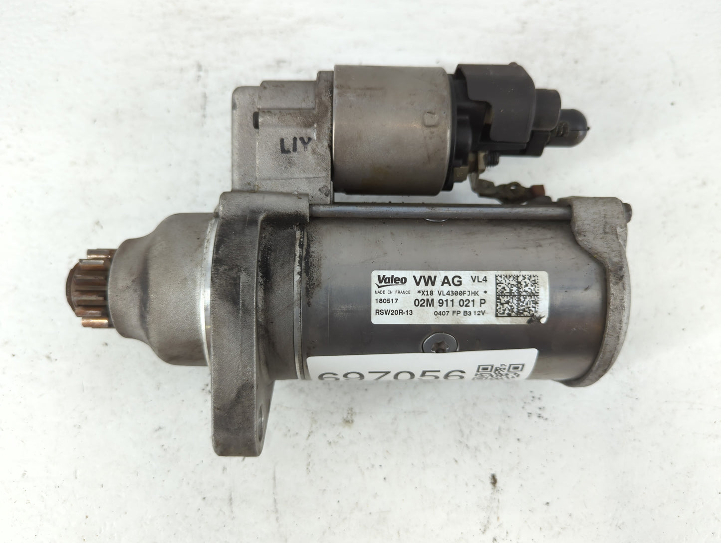 2018-2022 Volkswagen Atlas Car Starter Motor Solenoid OEM P/N:02M 911 021 P Fits Fits 2018 2019 2020 2021 2022 OEM Used Auto Parts - Oemusedautoparts1.com