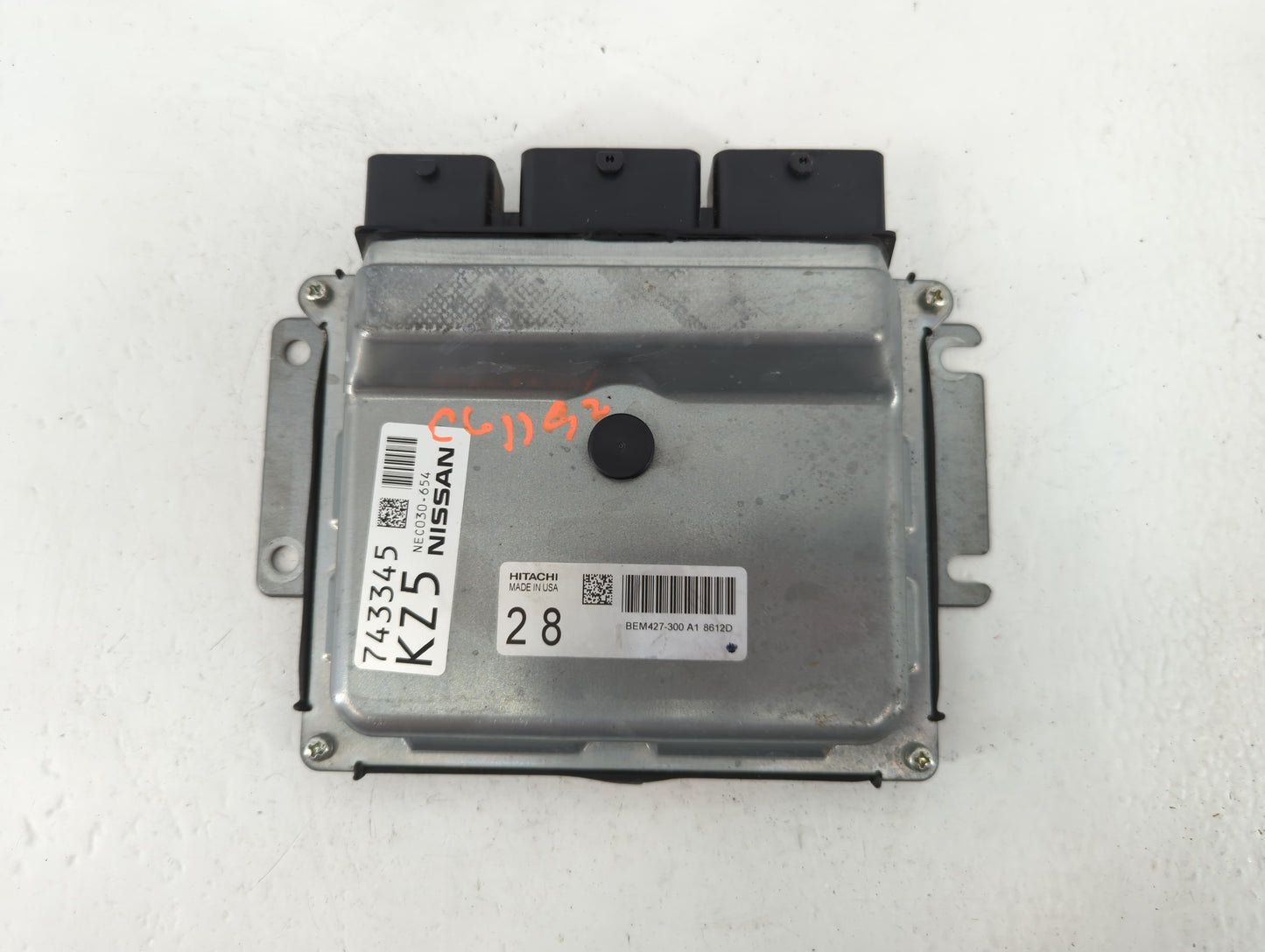 2018-2019 Nissan Murano PCM Engine Control Computer ECU ECM PCU OEM P/N:BEM427-300 A1 5612D Fits Fits 2018 2019 OEM Used Auto Parts - Oemusedautoparts1.com