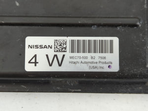 2008 Nissan Pathfinder PCM Engine Control Computer ECU ECM PCU OEM P/N:MEC70-500 Fits OEM Used Auto Parts