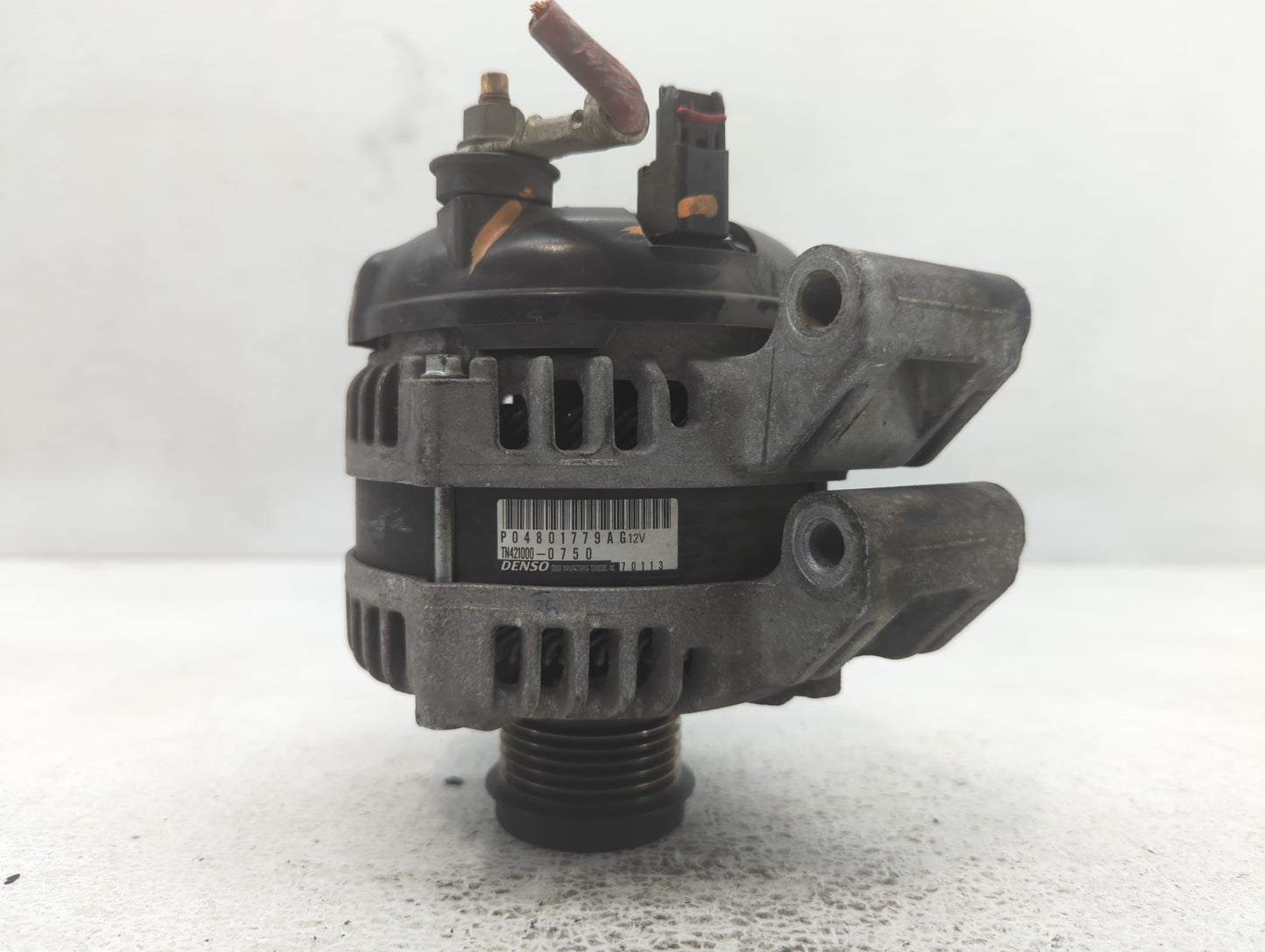 2011-2015 Dodge Durango Alternator Replacement Generator Charging Assembly Engine OEM P/N:421000-0750 P04801779AG Fits OEM Used Auto Parts - Oemusedautoparts1.com