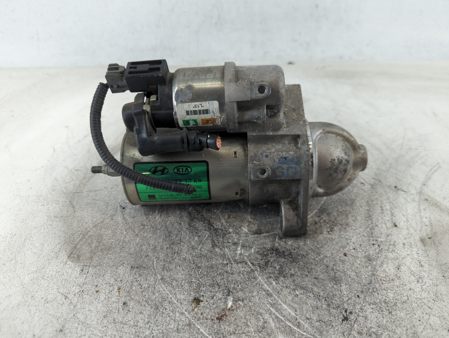 2015-2018 Hyundai Santa Fe Car Starter Motor Solenoid OEM P/N:36100-3C260 Fits Fits 2015 2016 2017 2018 2019 2020 OEM Used Auto Parts - Oemusedautoparts1.com