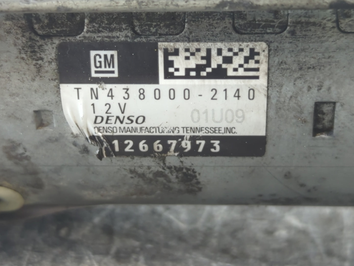 2017-2020 Cadillac Xt5 Car Starter Motor Solenoid OEM P/N:12667973 438000-2140 Fits Fits 2016 2017 2018 2019 2020 2021 2022 OEM Used Auto Parts - Oemusedautoparts1.com