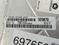 2011 Chrysler 200 PCM Engine Control Computer ECU ECM PCU OEM P/N:P68057013AE P05150628AB Fits OEM Used Auto Parts - Oemusedautoparts1.com