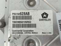 2011 Chrysler 200 PCM Engine Control Computer ECU ECM PCU OEM P/N:P68057013AE P05150628AB Fits OEM Used Auto Parts - Oemusedautoparts1.com