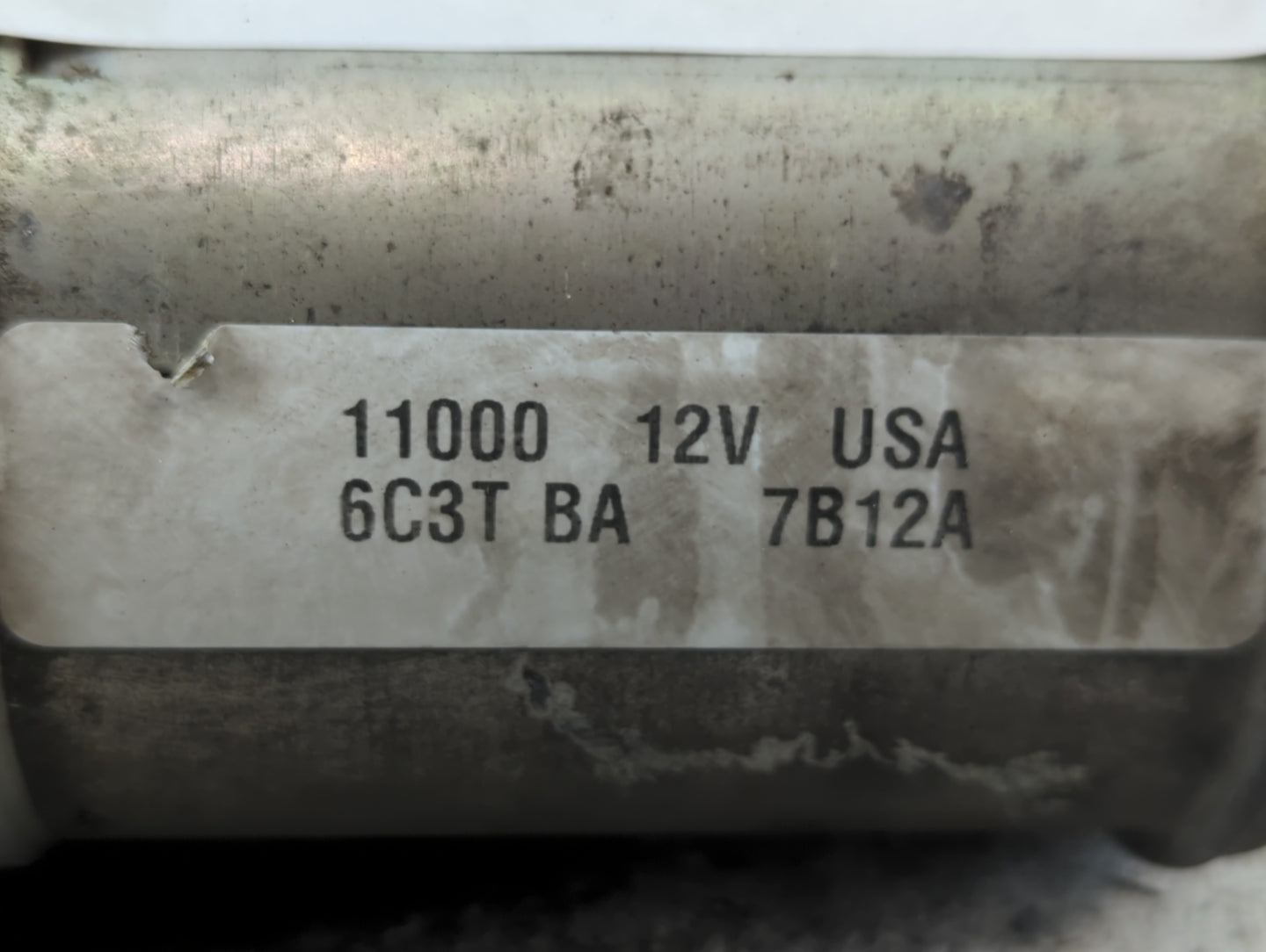 1999-2012 Ford Expedition Car Starter Motor Solenoid OEM P/N:6C3T BA 11000 12V Fits OEM Used Auto Parts - Oemusedautoparts1.com