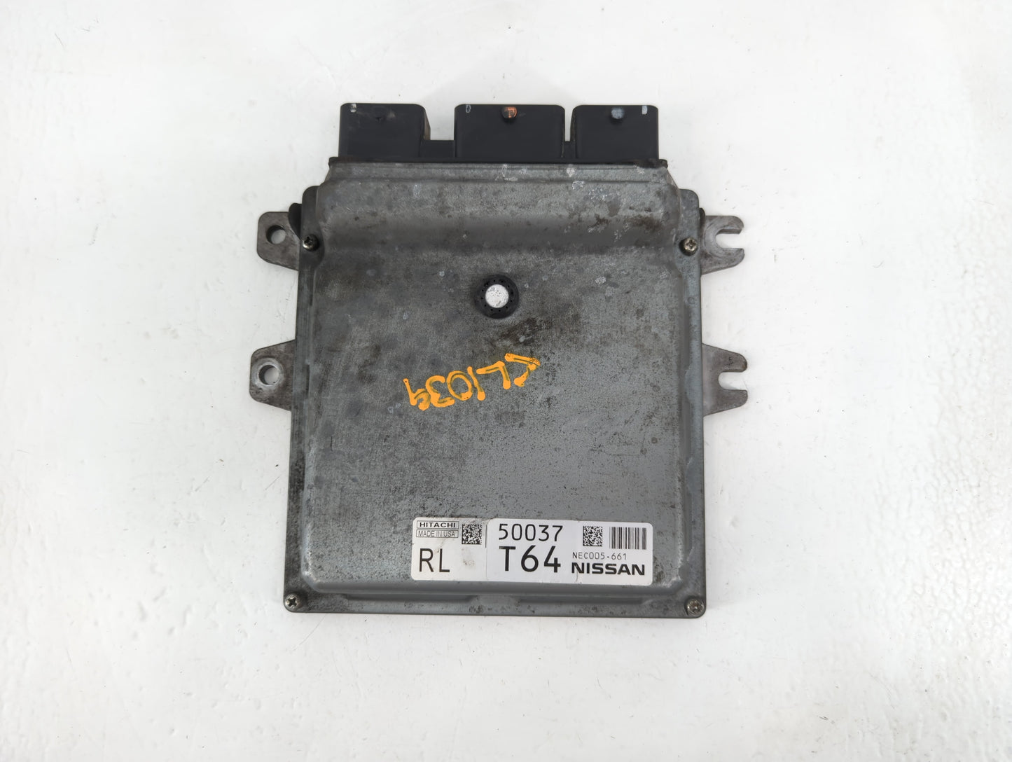 2013-2015 Nissan Rogue PCM Engine Control Computer ECU ECM PCU OEM P/N:50037 T64 NEC005-661 Fits Fits 2013 2014 2015 OEM Used Auto Parts - Oemusedautoparts1.com