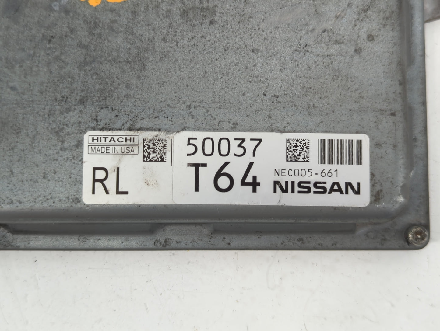 2013-2015 Nissan Rogue PCM Engine Control Computer ECU ECM PCU OEM P/N:50037 T64 NEC005-661 Fits Fits 2013 2014 2015 OEM Used Auto Parts - Oemusedautoparts1.com