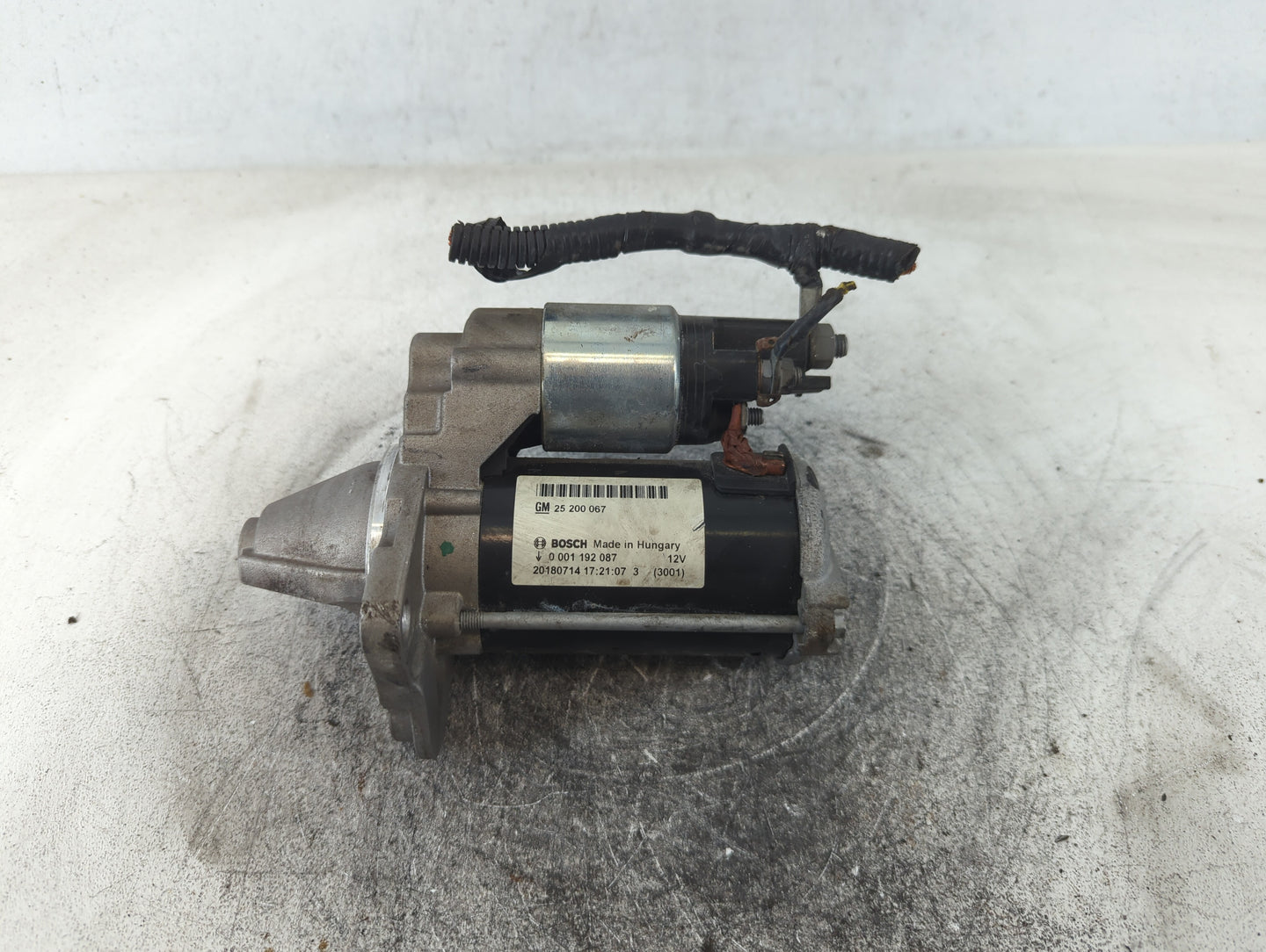2014-2021 Buick Encore Car Starter Motor Solenoid OEM P/N:20180714 25 200 067 Fits Fits 2014 2015 2016 2017 2018 2019 2020 2021 OEM Used Auto Parts - Oemusedautoparts1.com