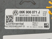 2015 Volkswagen Passat PCM Engine Control Computer ECU ECM PCU OEM P/N:06K 906 071 J Fits OEM Used Auto Parts - Oemusedautoparts1.com