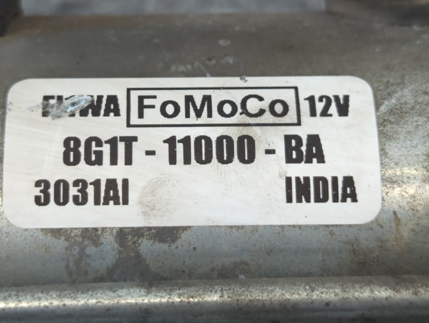 2011-2019 Ford Explorer Car Starter Motor Solenoid OEM P/N:8G1T-11000-BA Fits OEM Used Auto Parts - Oemusedautoparts1.com