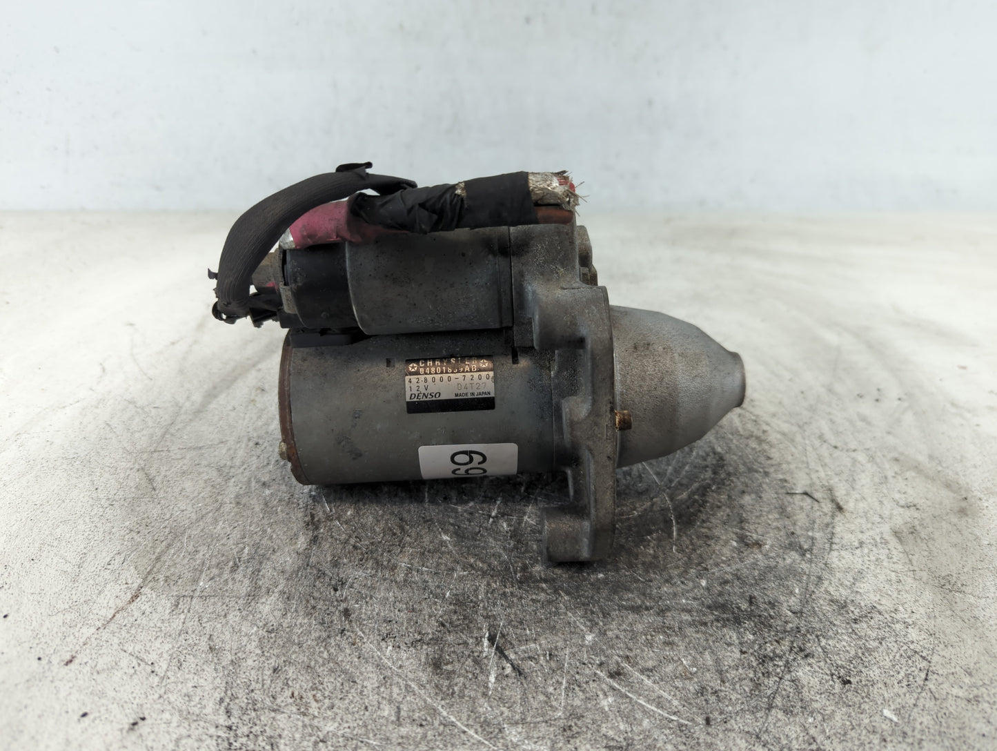 2011-2019 Dodge Journey Car Starter Motor Solenoid OEM P/N:428000-7200 04801839AB Fits OEM Used Auto Parts - Oemusedautoparts1.com
