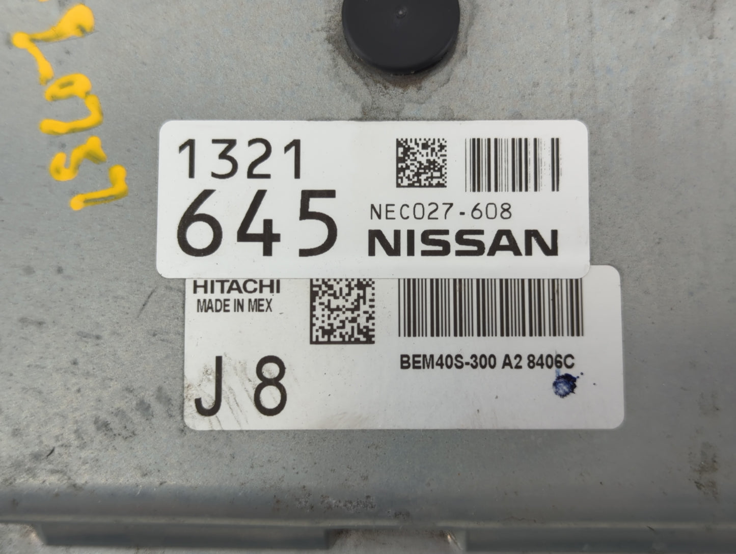 2018-2019 Nissan Sentra PCM Engine Control Computer ECU ECM PCU OEM P/N:1321 645 NEC027-608 Fits Fits 2018 2019 OEM Used Auto Parts - Oemusedautoparts1.com