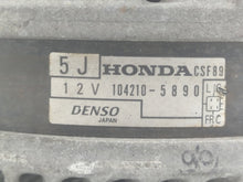 2009-2014 Acura Tsx Alternator Replacement Generator Charging Assembly Engine OEM P/N:104210-5890 Fits OEM Used Auto Parts
