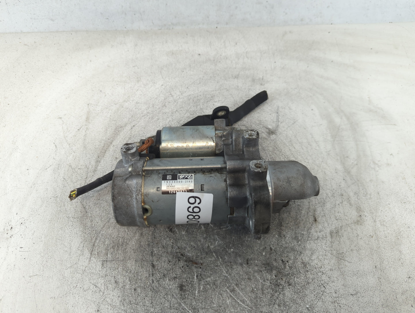 2017-2020 Cadillac Xt5 Car Starter Motor Solenoid OEM P/N:12667973 438000-2140 Fits Fits 2016 2017 2018 2019 2020 2021 2022 OEM Used Auto Parts - Oemusedautoparts1.com