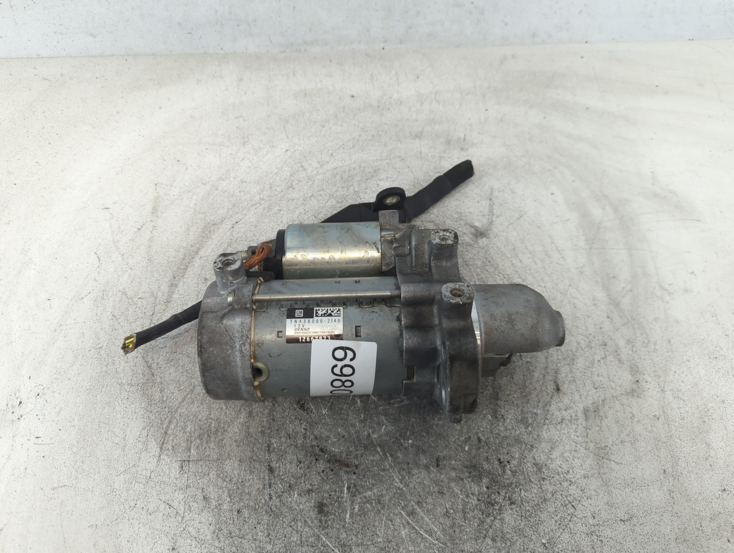 2017-2020 Cadillac Xt5 Car Starter Motor Solenoid OEM P/N:12667973 438000-2140 Fits Fits 2016 2017 2018 2019 2020 2021 2022 OEM Used Auto Parts - Oemusedautoparts1.com