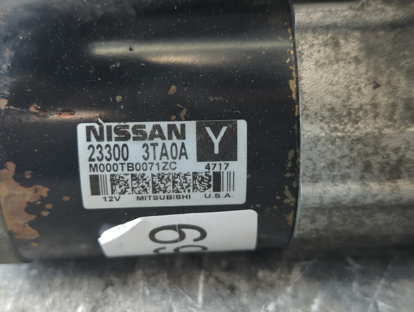 2014-2015 Nissan Rogue Car Starter Motor Solenoid OEM P/N:23300 3TA0A Fits Fits 2013 2014 2015 2016 2017 2018 OEM Used Auto Parts - Oemusedautoparts1.com