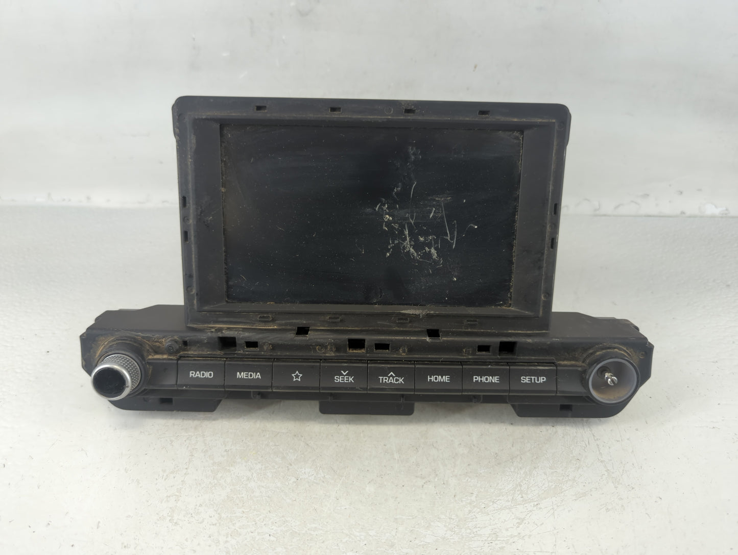 2019-2020 Hyundai Elantra Radio AM FM Cd Player Receiver Replacement P/N:96160-F2UA0SSH Fits Fits 2019 2020 OEM Used Auto Parts - Oemusedautoparts1.com